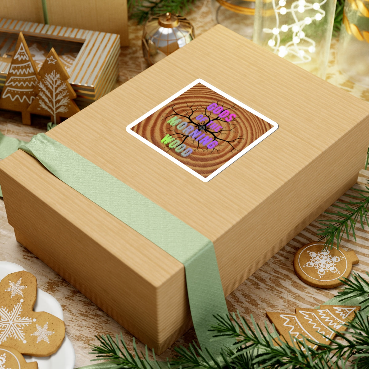 GOTMW - Psychedelic Oak Ring Sticker