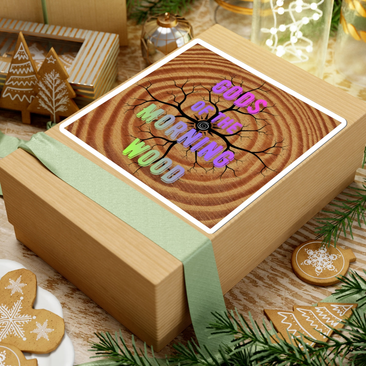 GOTMW - Psychedelic Oak Ring Sticker